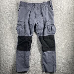 5.11 Tactical Cotton Canvas Work Pants No Slip Knee Pads Adjustable 43.5-47 x 34